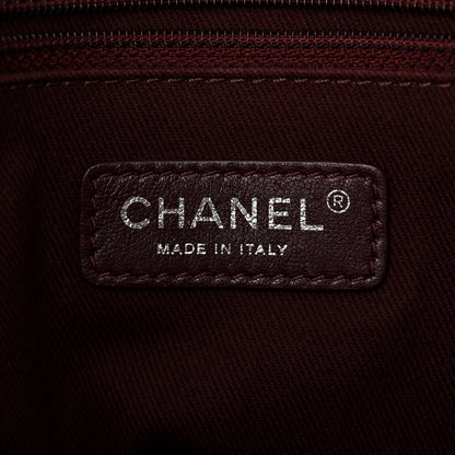 Chanel Crumpled Grained Calfskin Jumbo CC Crave Flap Brown 6 of 12