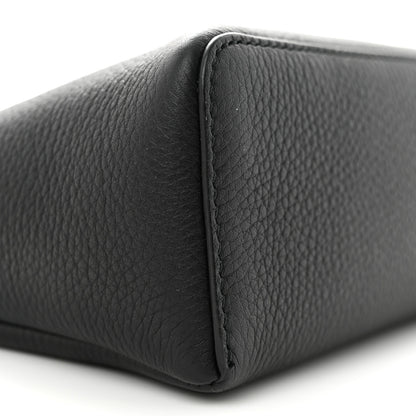 Loro Piana Grained Calfskin L19 Extra Pocket Pouch Black 8 of 11