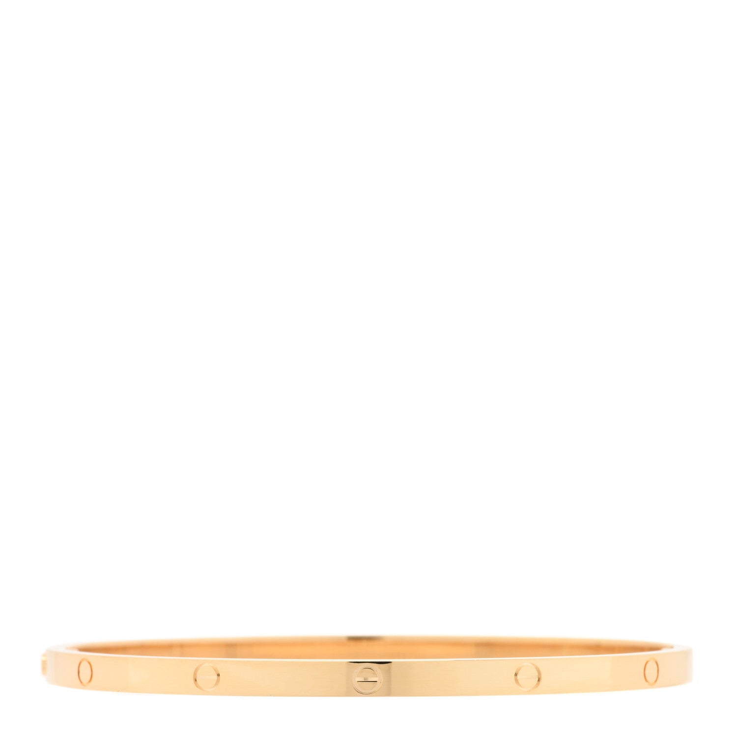 Cartier 18K Yellow Gold Small LOVE Bracelet 19 2 of 5
