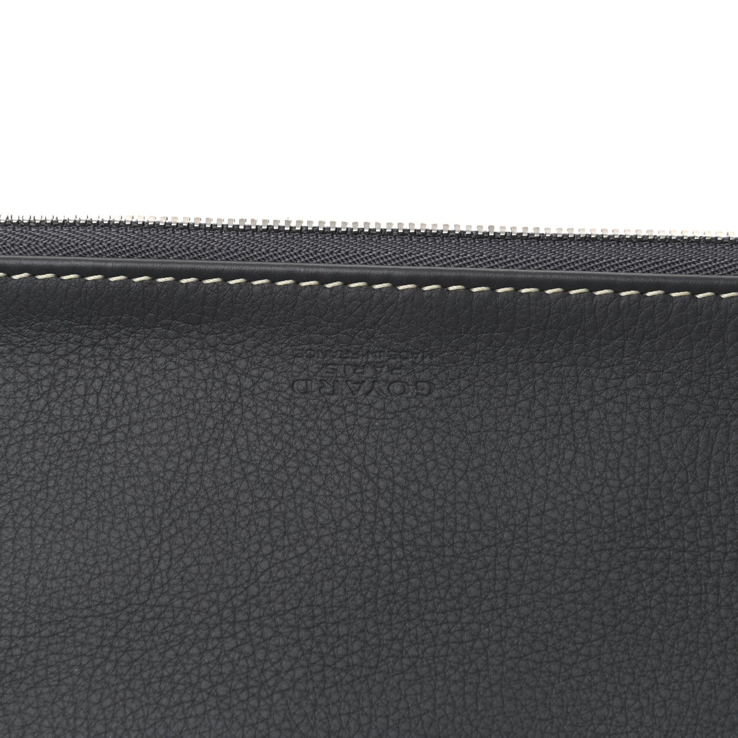 Goyardine Sainte Marie Soft Clutch Grey