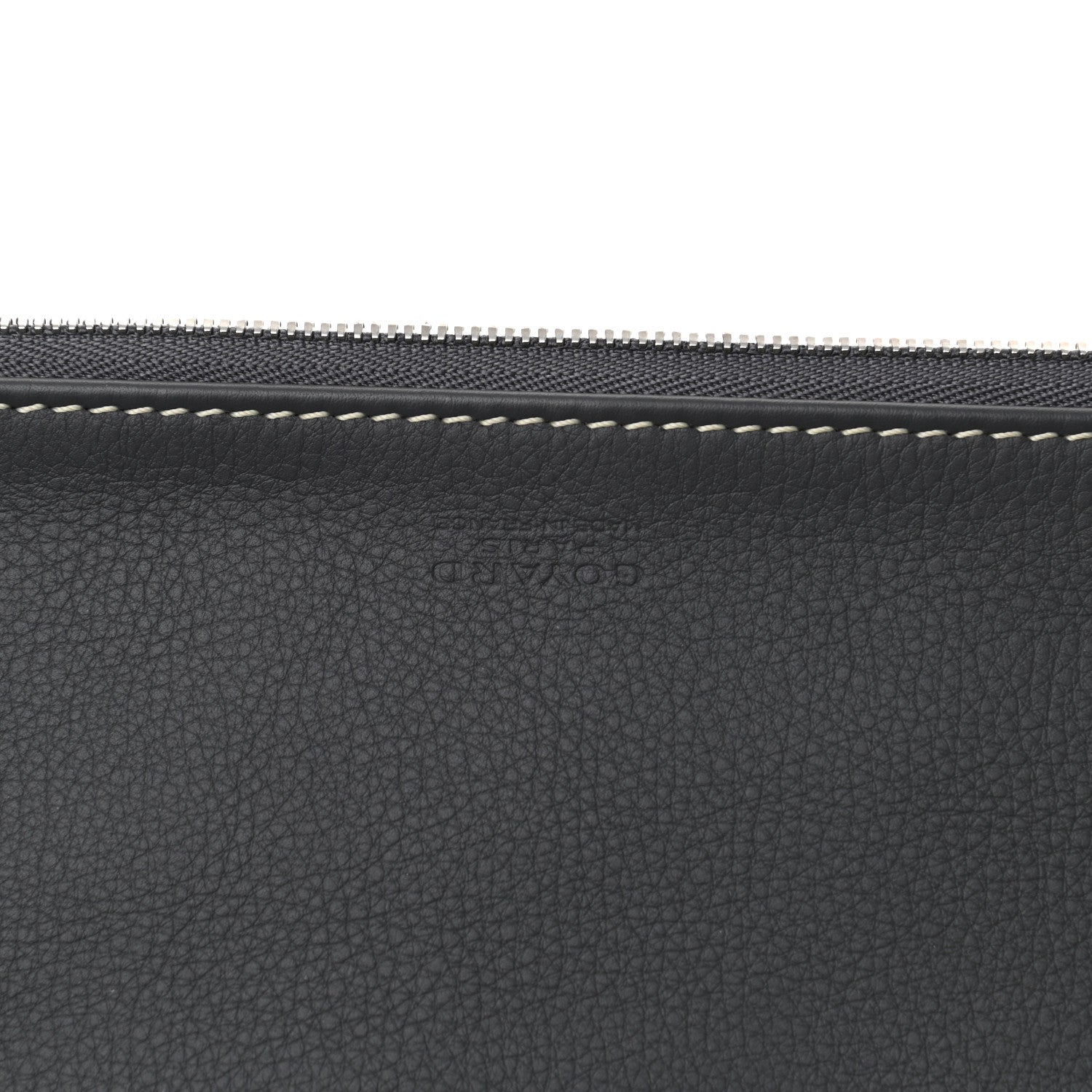 Goyard Goyardine Sainte Marie Soft Clutch Grey 9 of 10