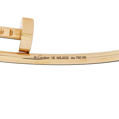 Cartier 18K Yellow Gold Small Juste Un Clou Bracelet 16 4 of 5