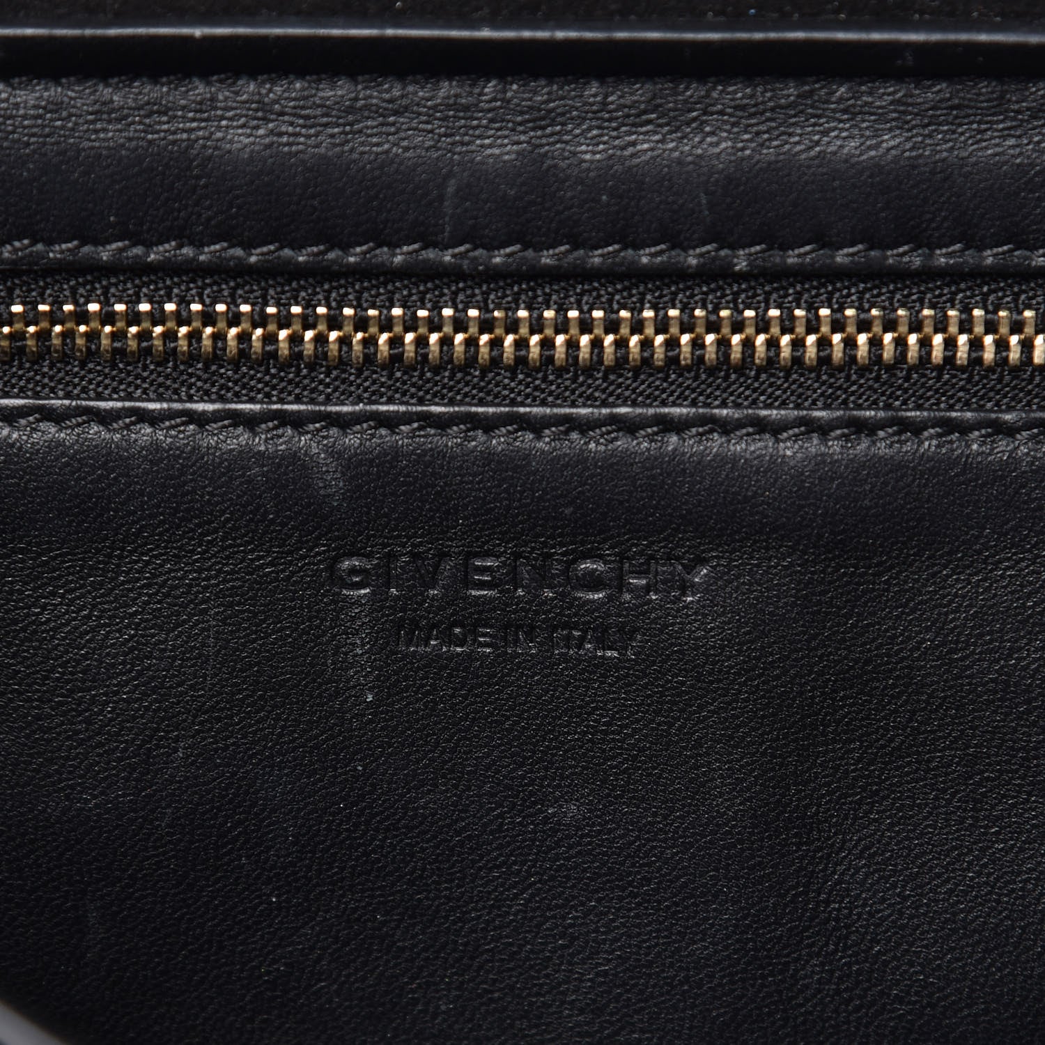 Givenchy Calfskin Crocodile Embossed Small Nobile Shoulder Bag Black 6 of 10