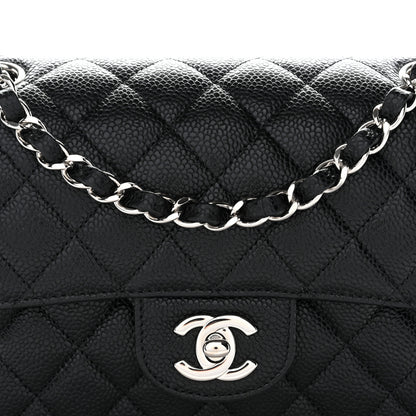 Chanel Caviar Quilted Small Double Flap Black 20 of 31