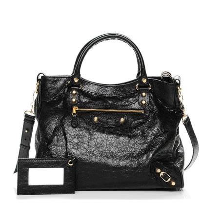 Balenciaga Agneau Giant 12 Gold Hardware Velo Black 1 of 7