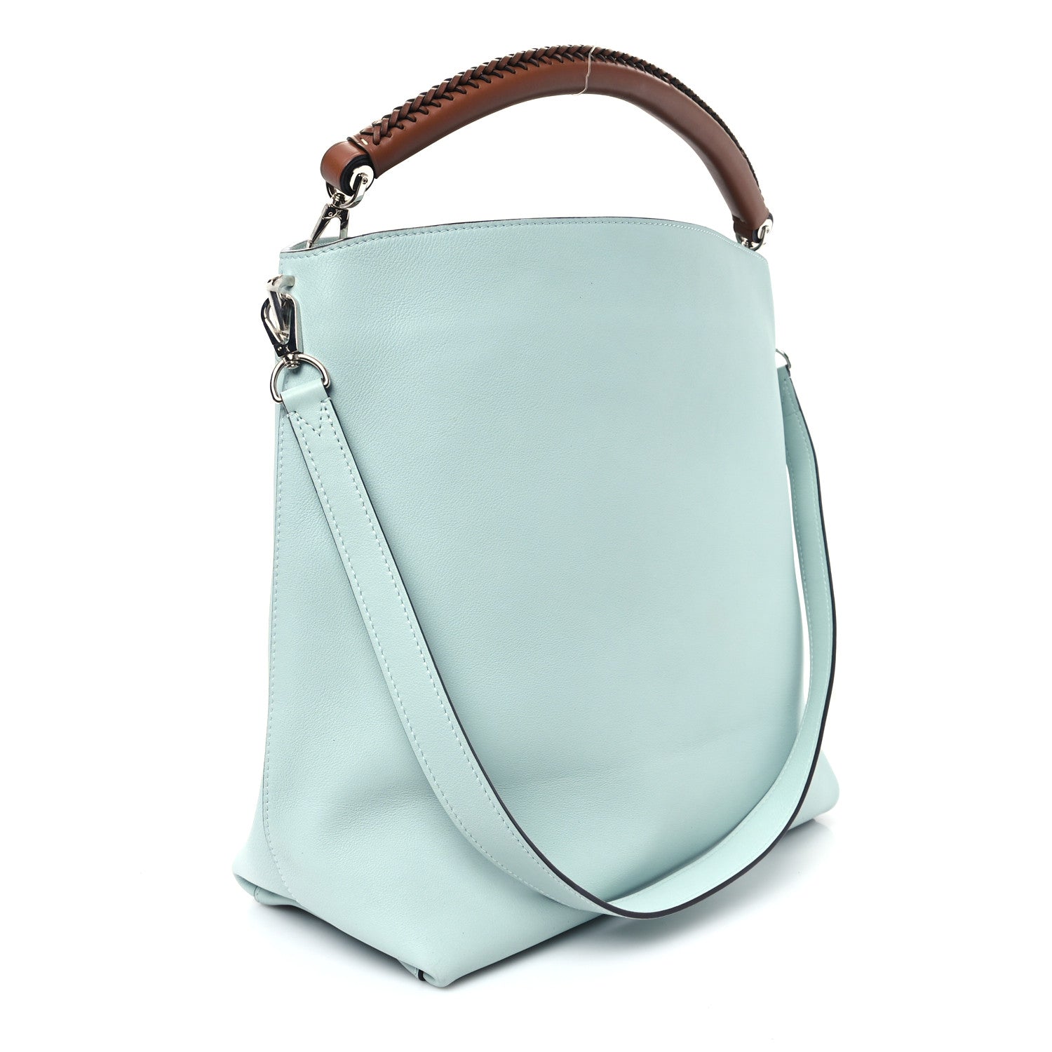Louis Vuitton Veau Soie Calfskin Parnassea Bagatelle Hobo Azur 3 of 9