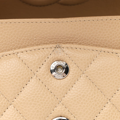 Chanel Caviar Quilted Small Double Flap Beige 11 of 11