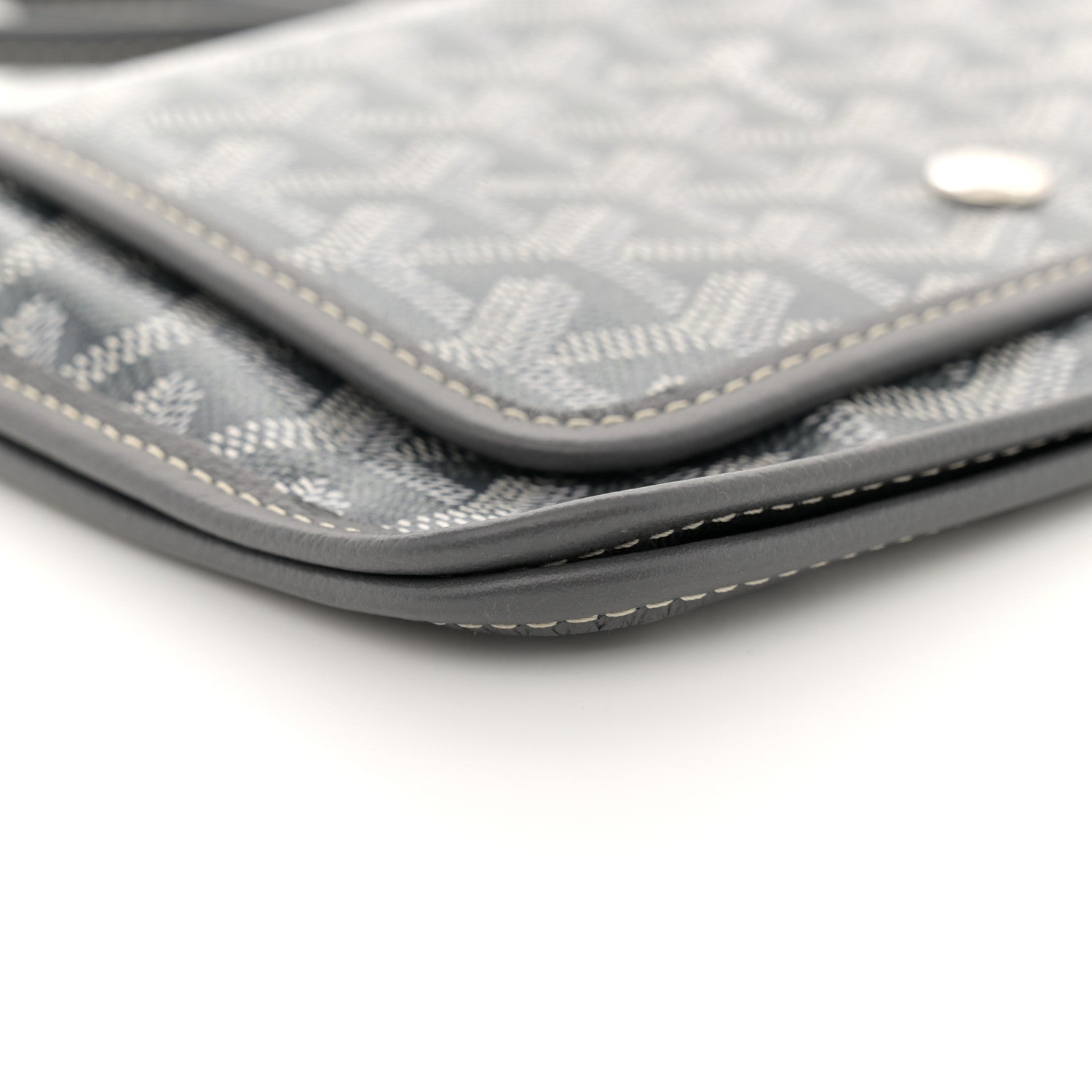 Goyard Goyardine Plumet Wallet Clutch Grey 9 of 10