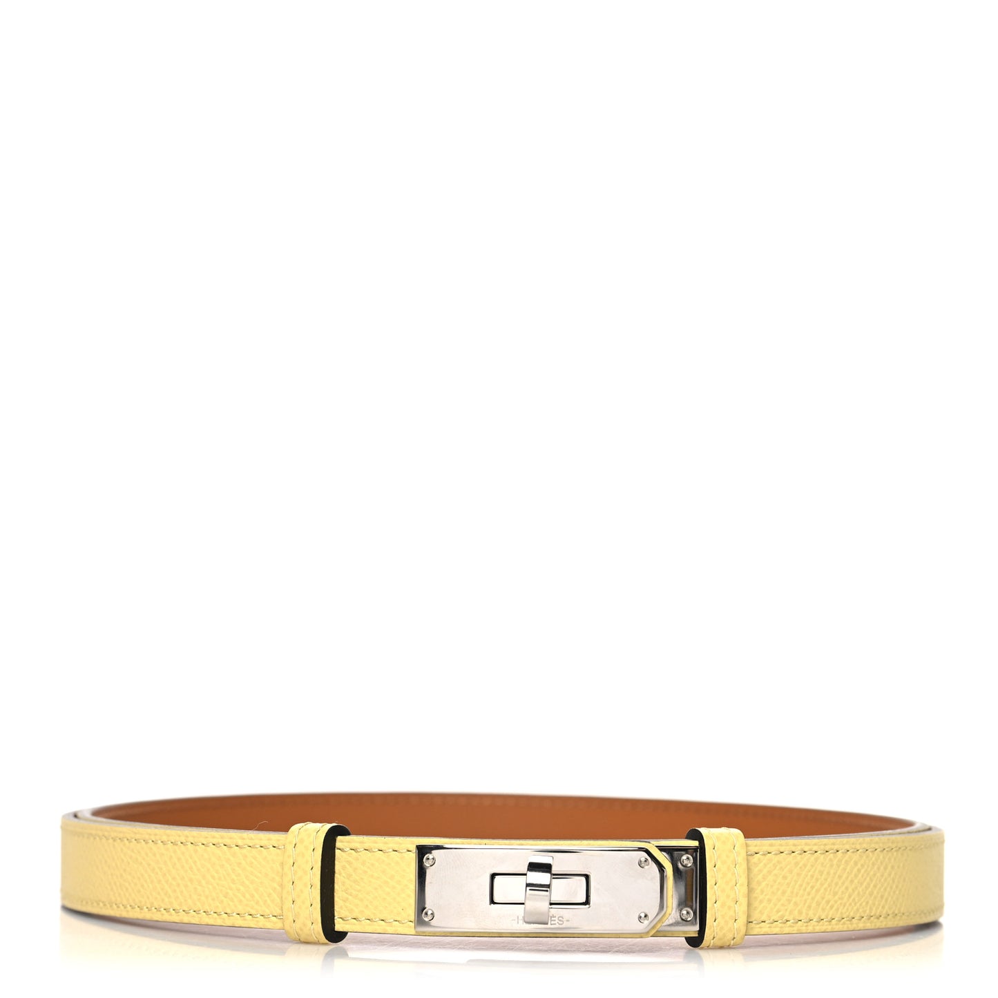 Epsom Kelly Belt Jaune Poussin