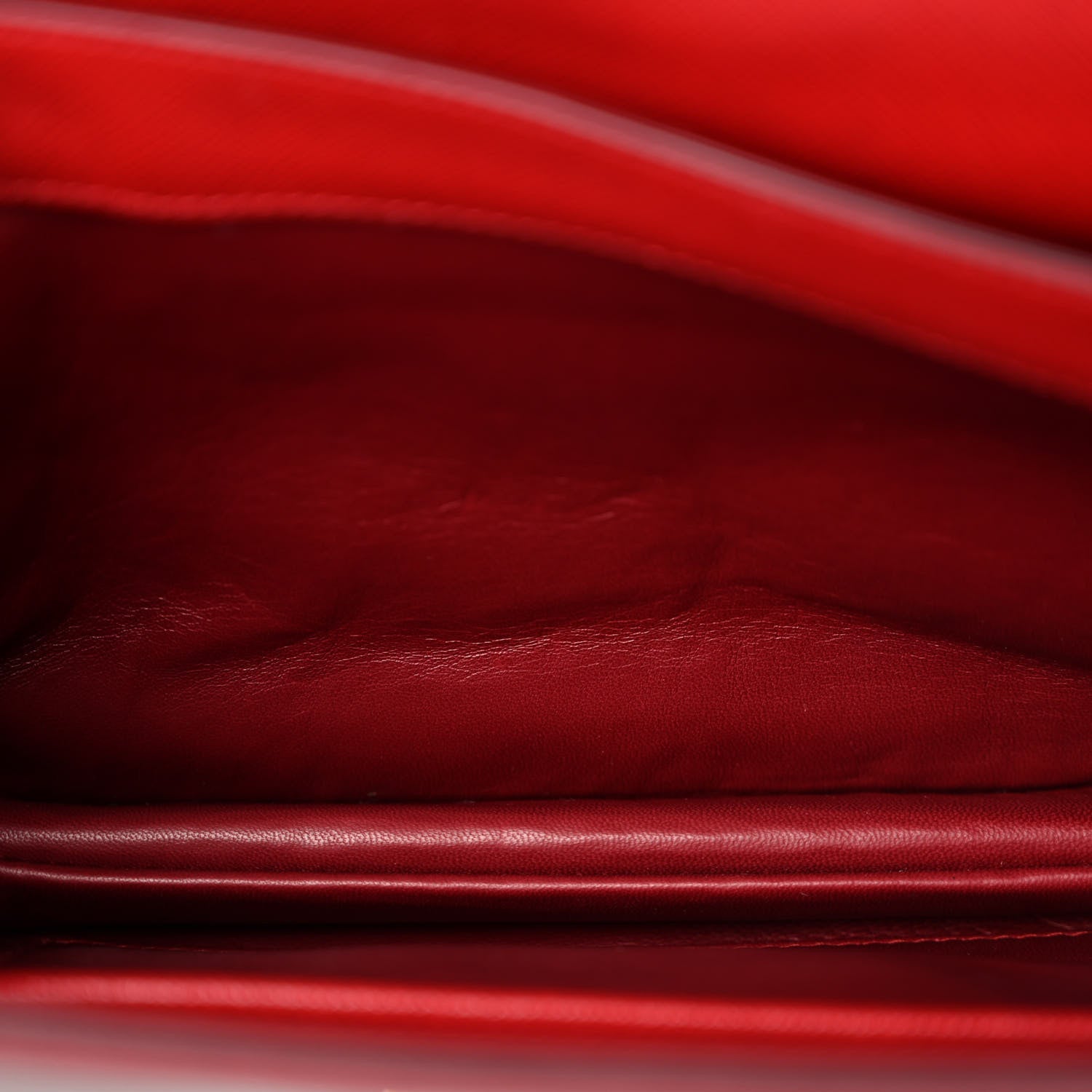 Prada Saffiano Soft Sound Shoulder Bag Rosso 6 of 10