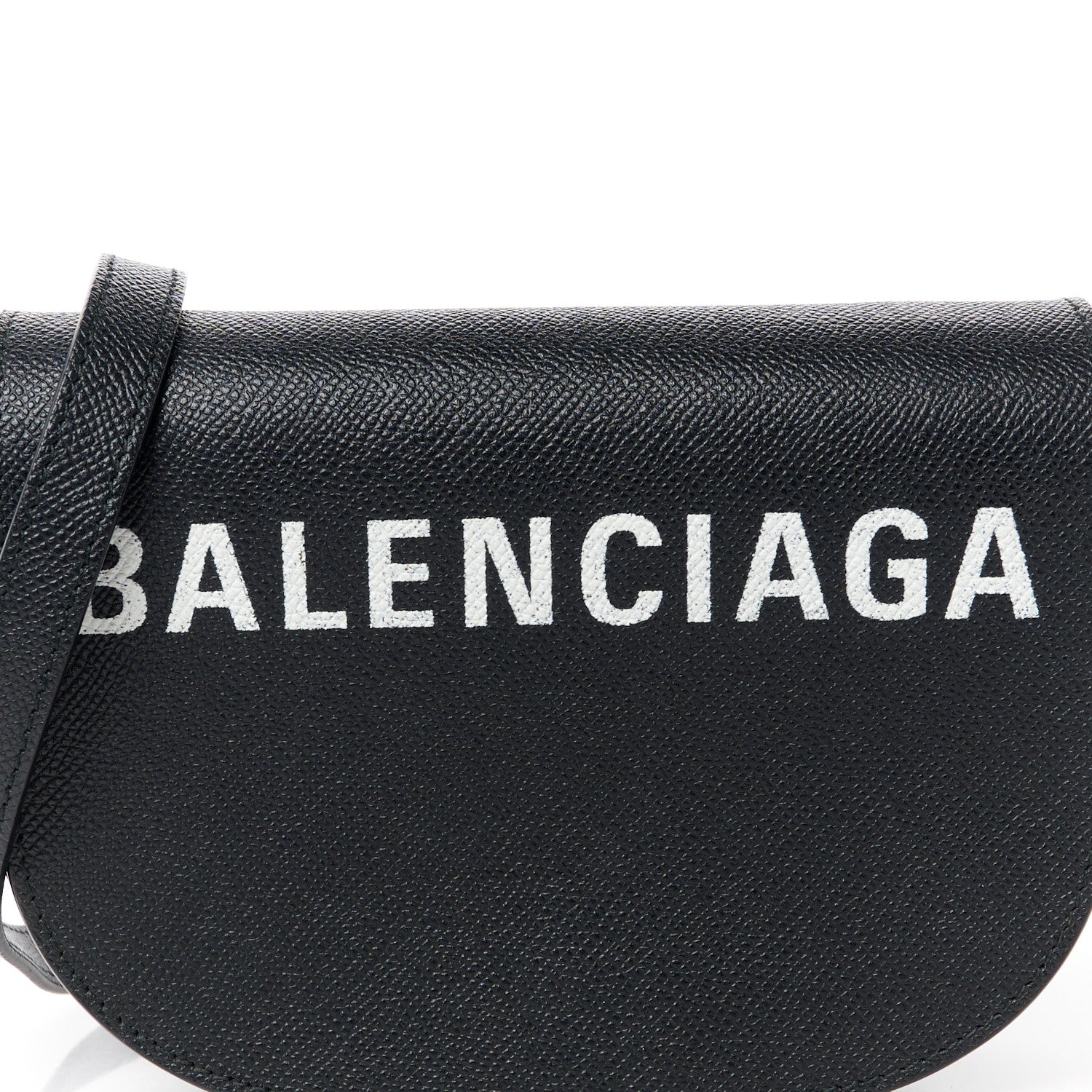 Balenciaga Grained Calfskin Logo Ville Day Bag XS Black 8 of 11
