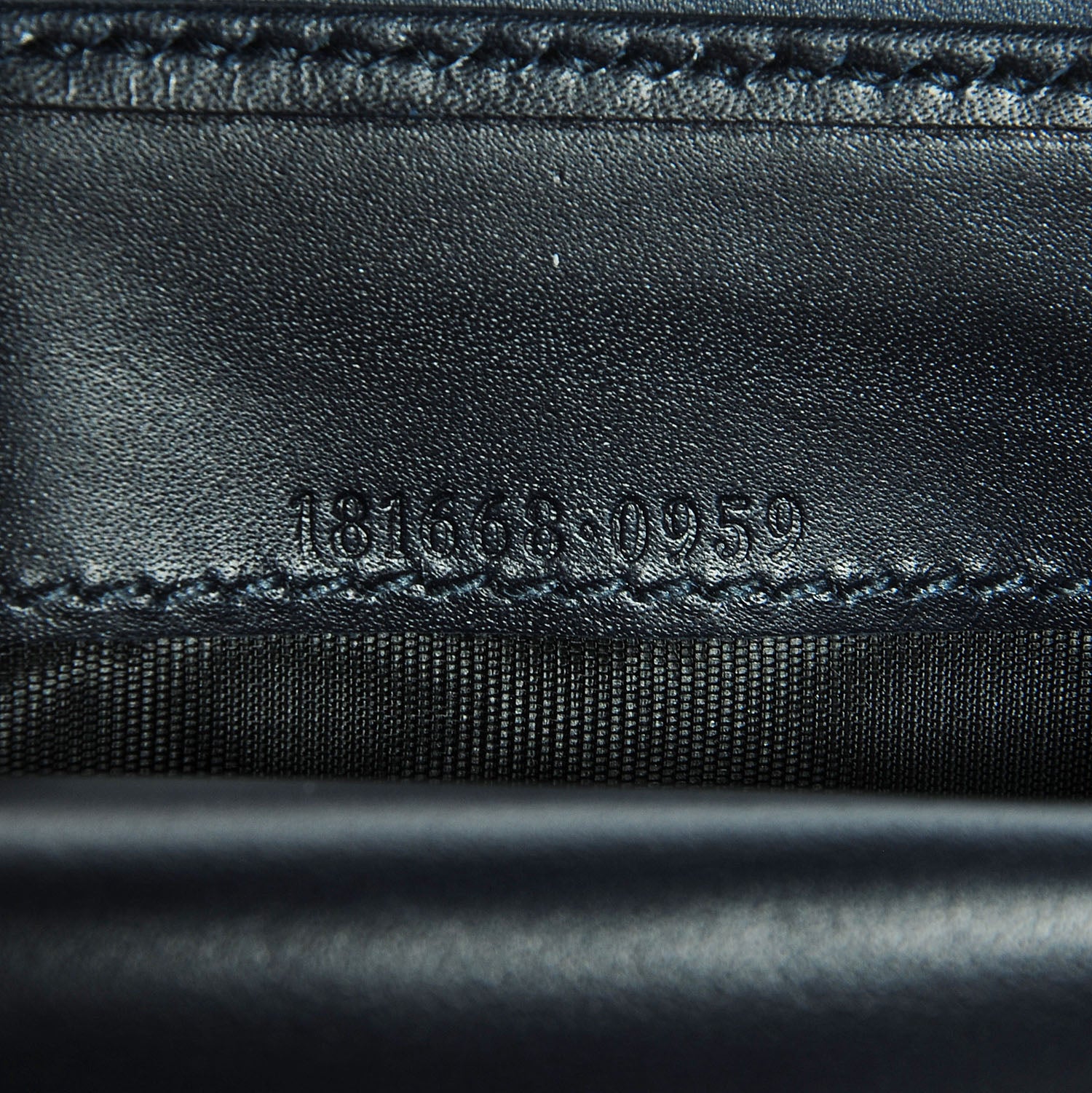 Gucci Monogram Calfskin Ladies Web Long Wallet Beige Blue 8 of 9