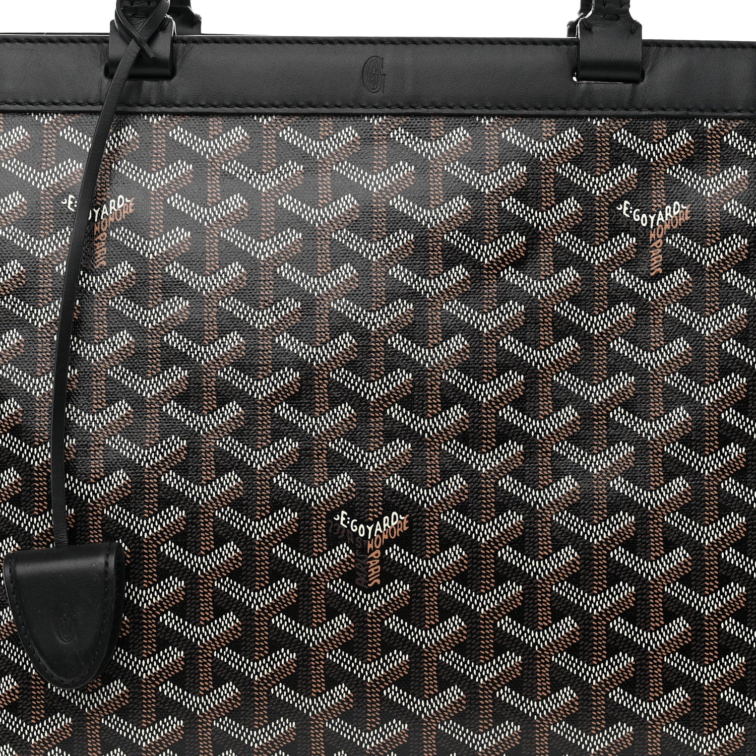 Goyard Goyardine Bellechasse PM Black 7 of 12