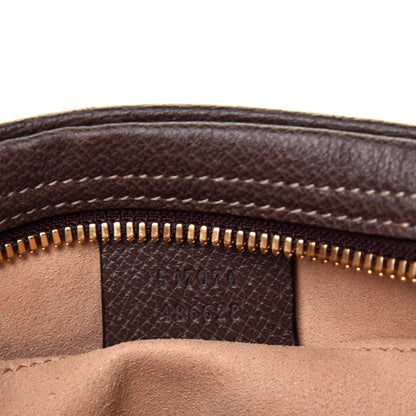 Gucci GG Supreme Monogram Web Small Ophidia Belt Bag 85 34 Dark Brown 7 of 10