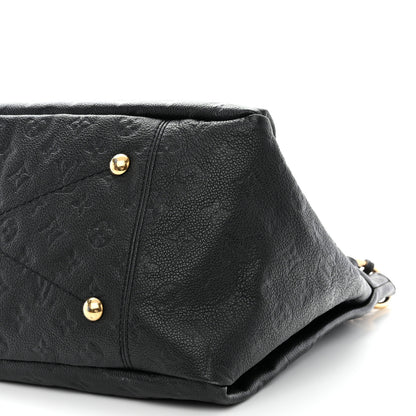Louis Vuitton LOUIS VUITTON Empreinte Artsy MM Black 10 of 10
