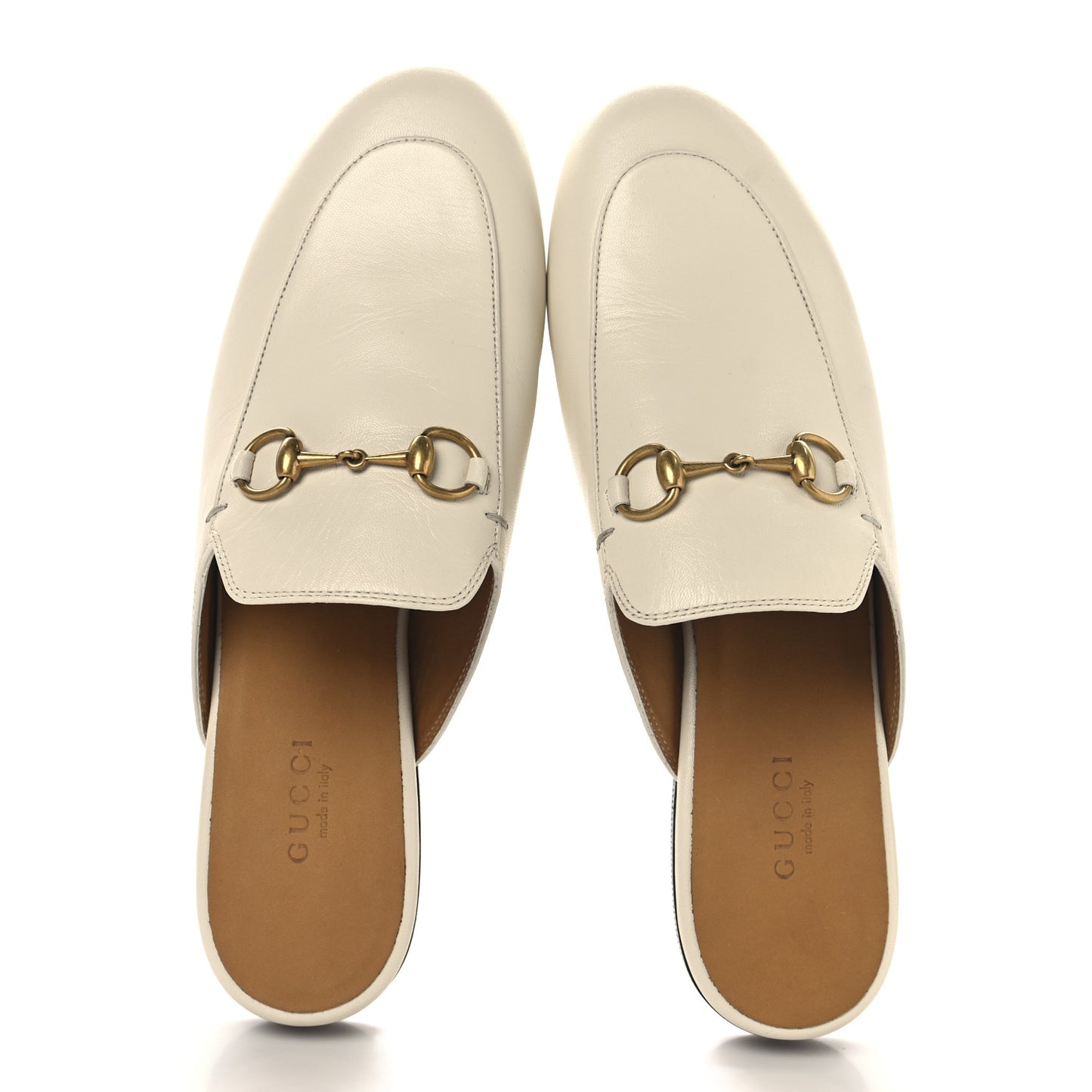 Malaga Kid Womens Princetown Slippers 36.5 Mystic White