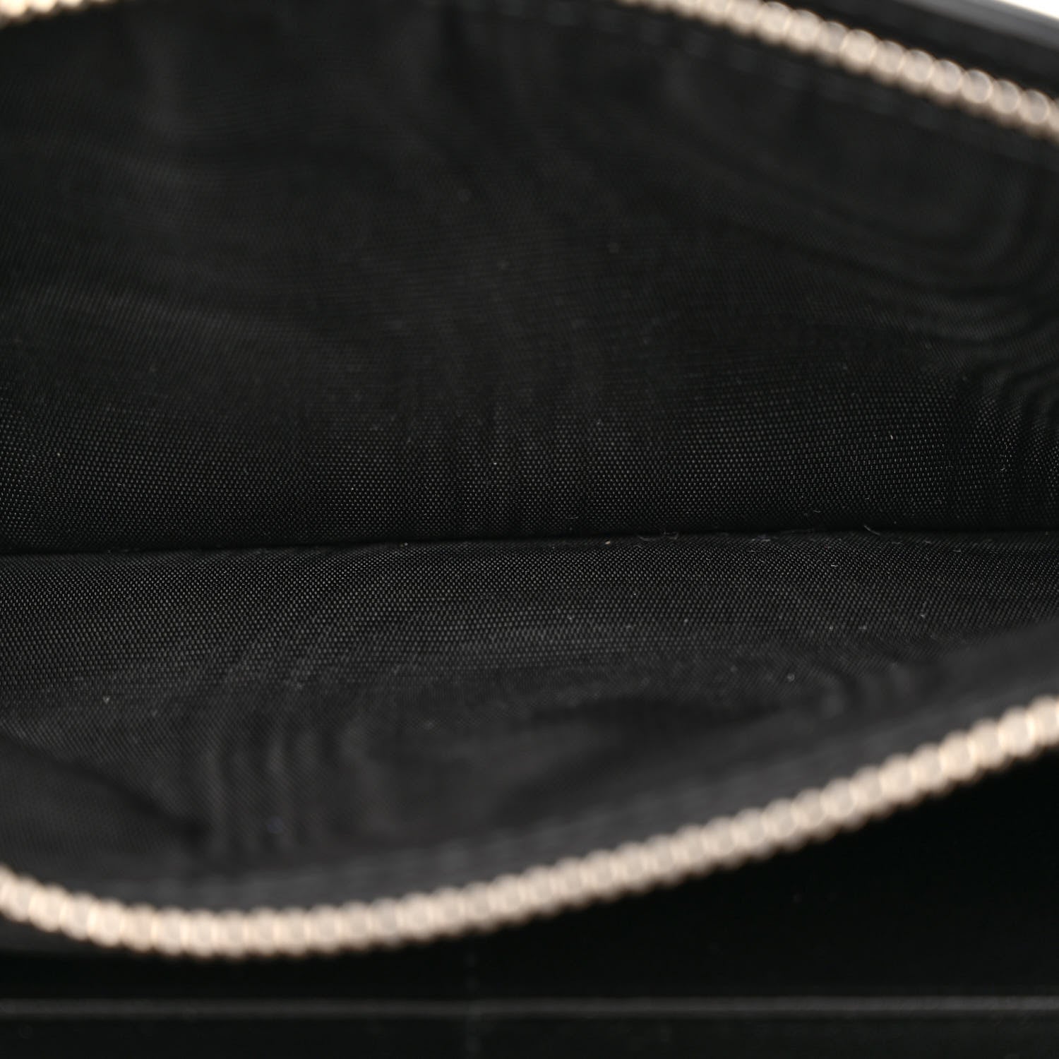 Christian Dior Patent Lambskin Cannage Lady Dior Rendezvous Wallet On Chain Black 6 of 11