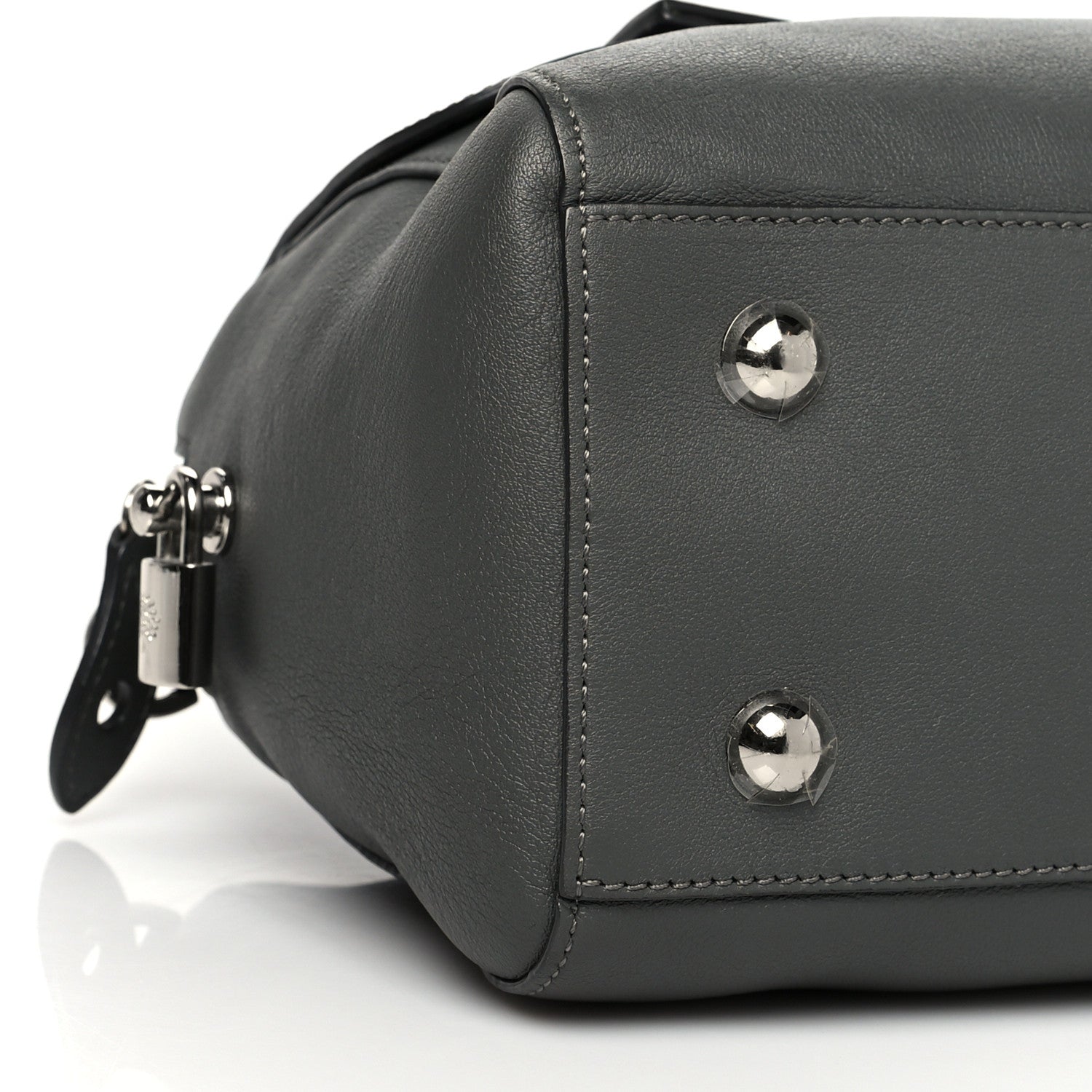 Mulberry Glossy Goatskin Medium Del Rey Satchel Black 8 of 10