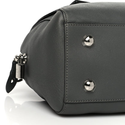 Mulberry Glossy Goatskin Medium Del Rey Satchel Black 8 of 10