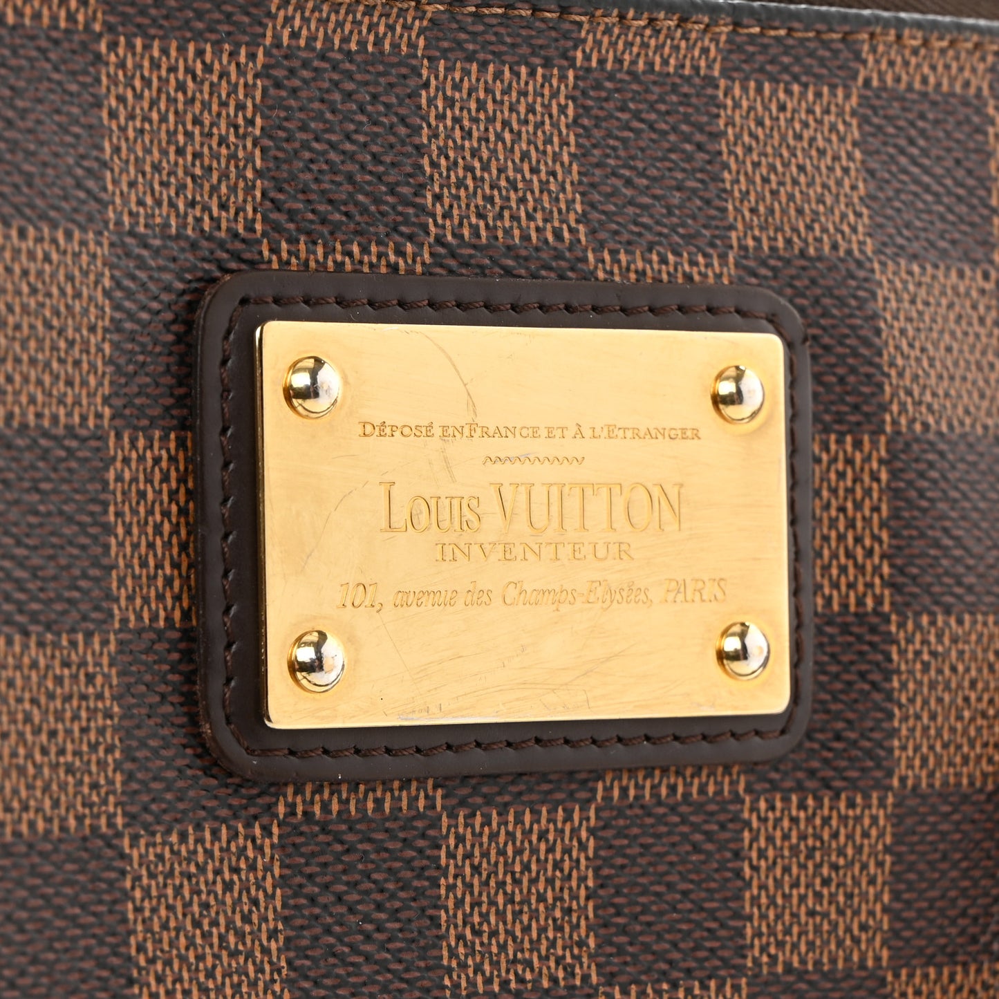 Damier Ebene Eva Clutch