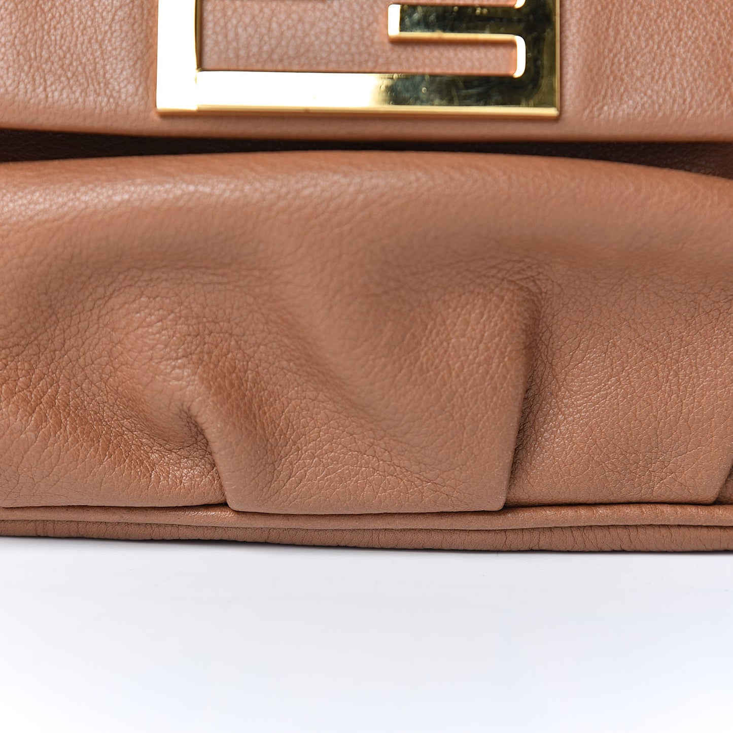 Vitello Flamingo Fendista Pouchette Crossbody Orzo