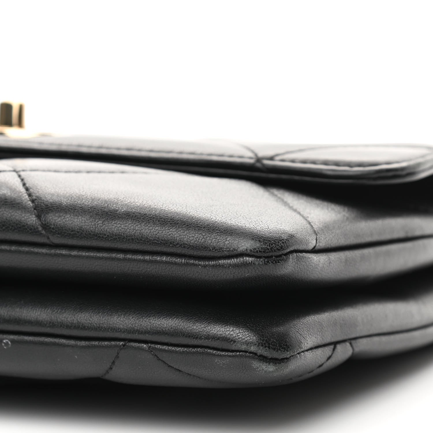 Chanel Lambskin Quilted Medium Trendy CC Flap Black 10 of 10