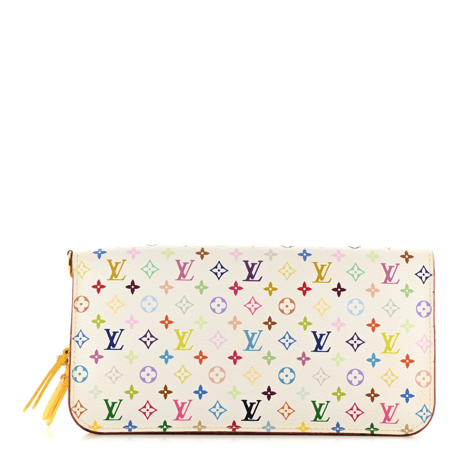 Louis Vuitton Monogram Multicolor Insolite Wallet White Citron 1 of 6