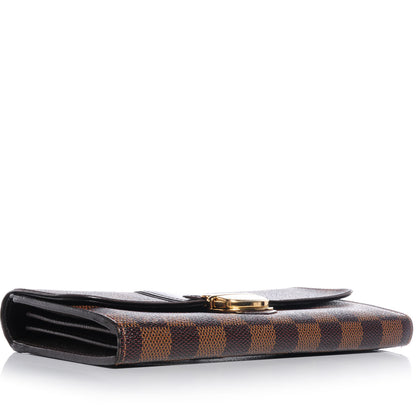 Louis Vuitton Damier Ebene Sistina Wallet 4 of 8