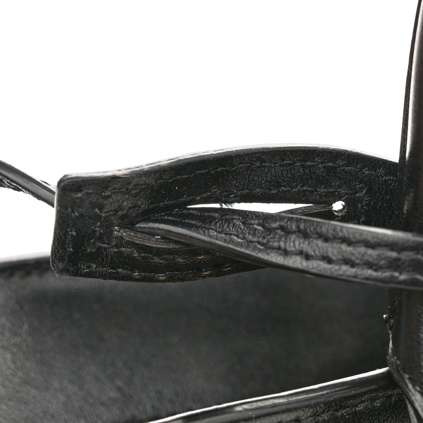 Calfskin Monogram Baby Cabas Black