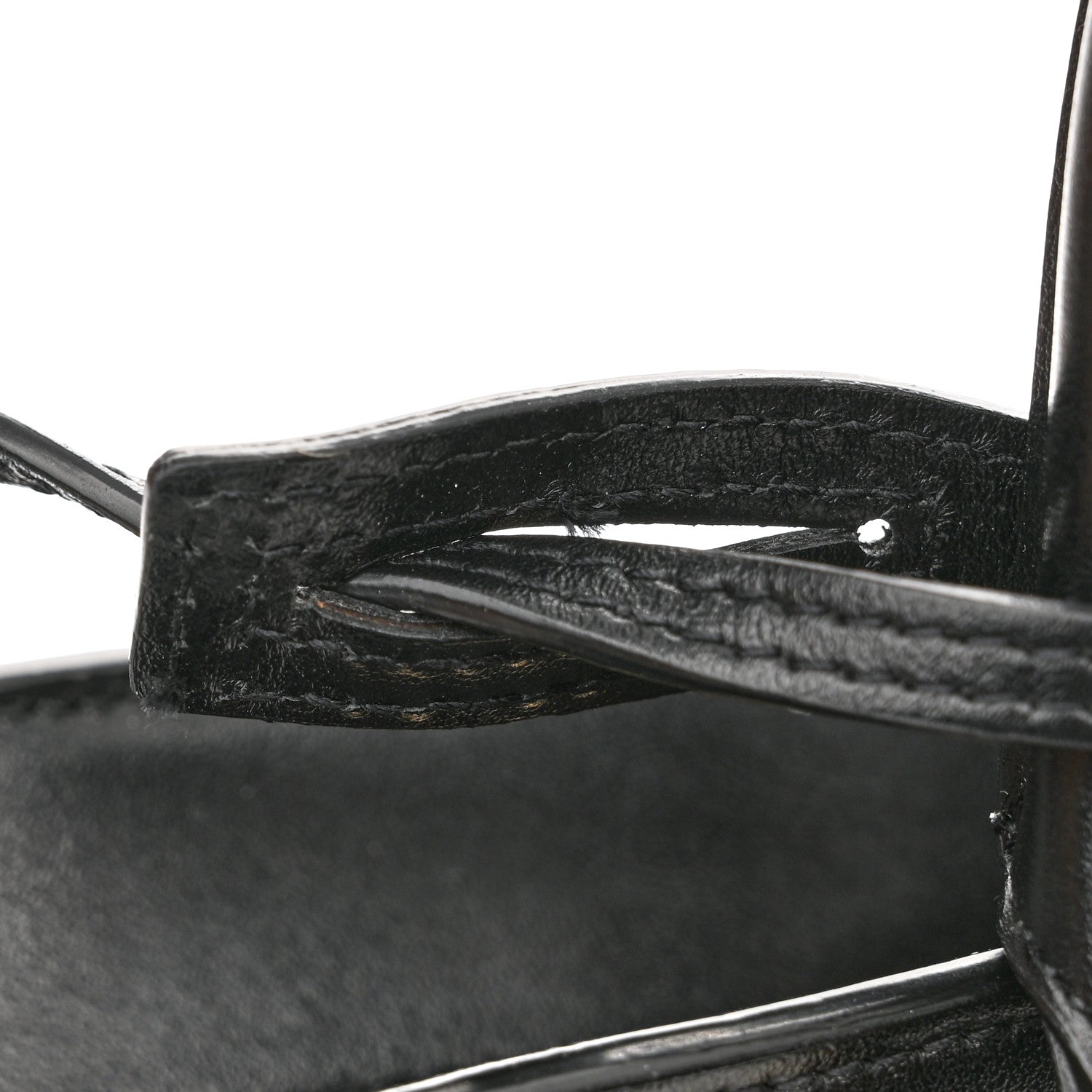 Saint Laurent Calfskin Monogram Baby Cabas Black 12 of 12