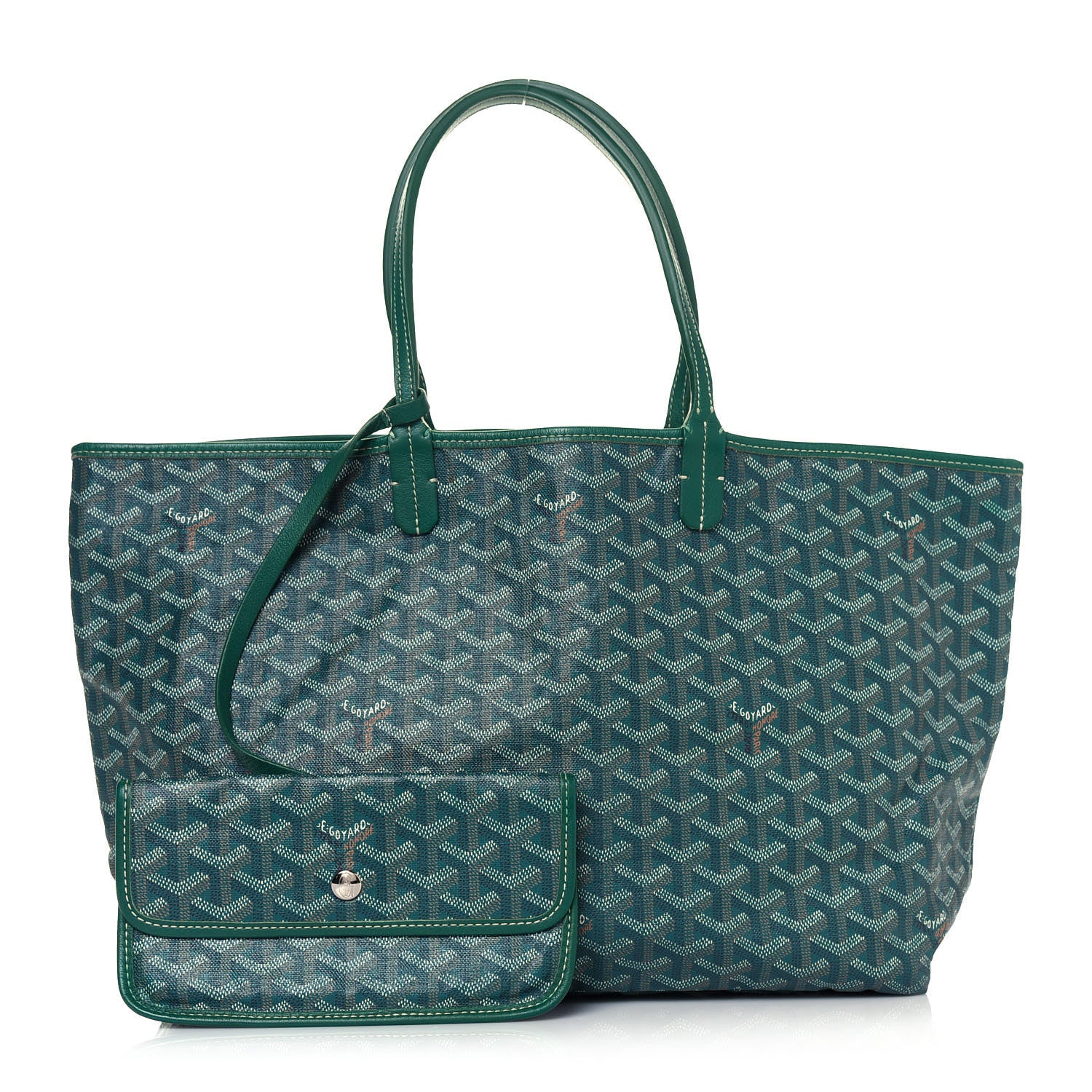 Goyard Goyardine Saint Louis PM Green 1 of 12