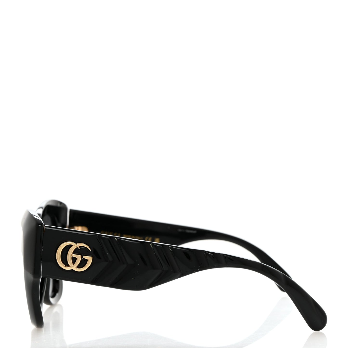Acetate GG Butterfly Sunglasses GG0808S Black