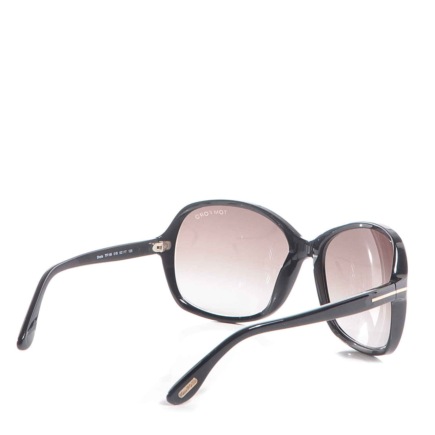 Tom Ford Sheila Sunglasses TF186 Black 84300 – FASHIONPHILE