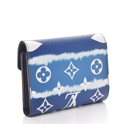 Louis Vuitton Monogram Escale Victorine Wallet Blue 3 of 6
