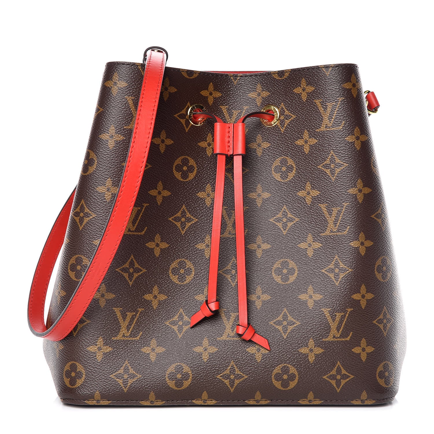 Louis Vuitton Monogram Neonoe MM Coquelicot 1 of 11