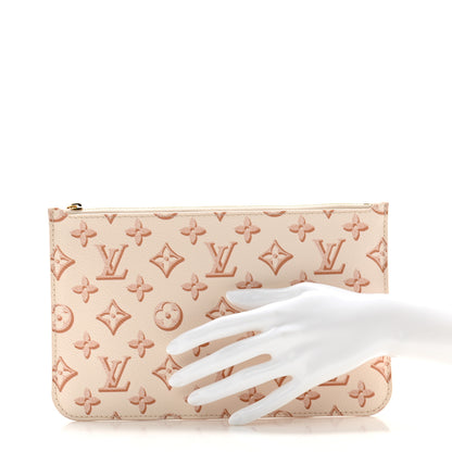 Louis Vuitton Monogram Fall For You Neverfull MM GM Pochette Beige Clair 2 of 7