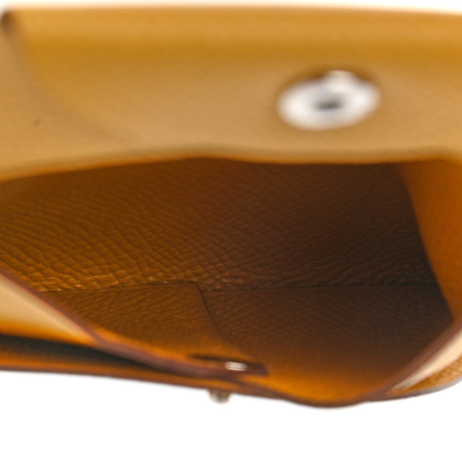 Hermes Epsom Bastia Coin Purse Jaune Ambre 6 of 9