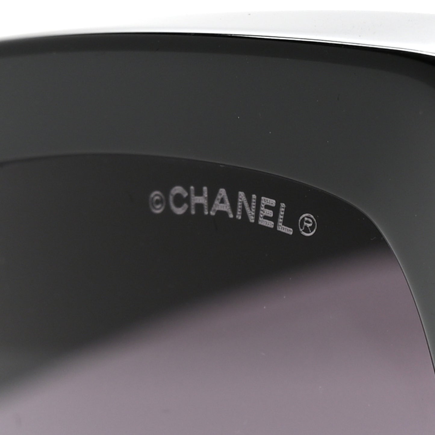 Acetate Rectangle Sunglasses 5435-A Black