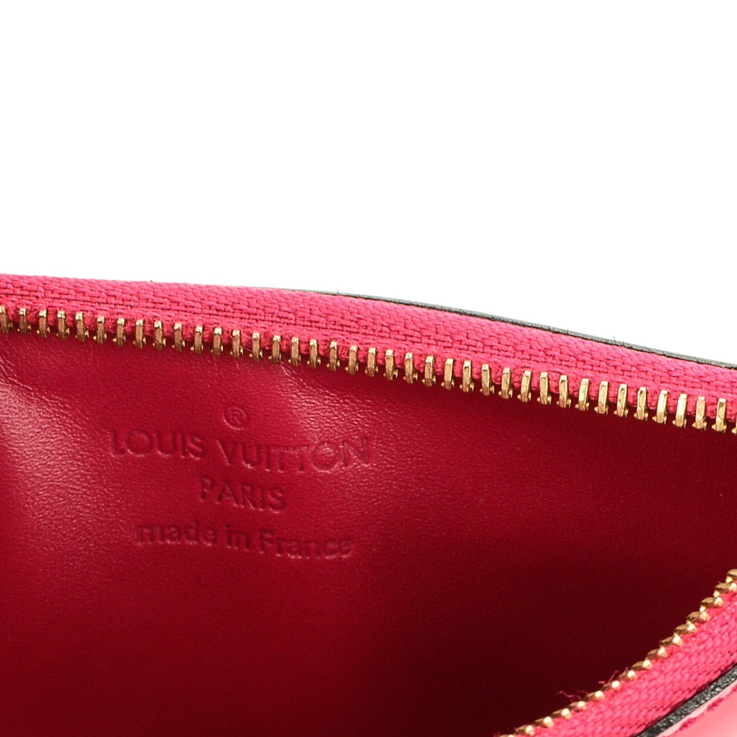 Vernis Key Pouch Rose Indien