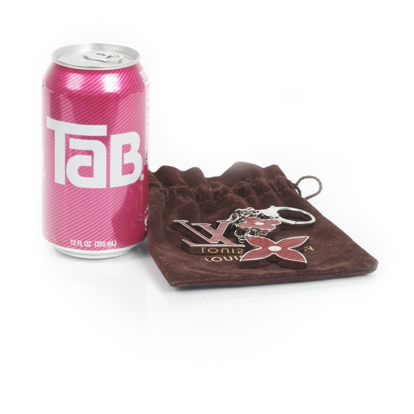 Fleur d Epi Bag Charm Rubis Red