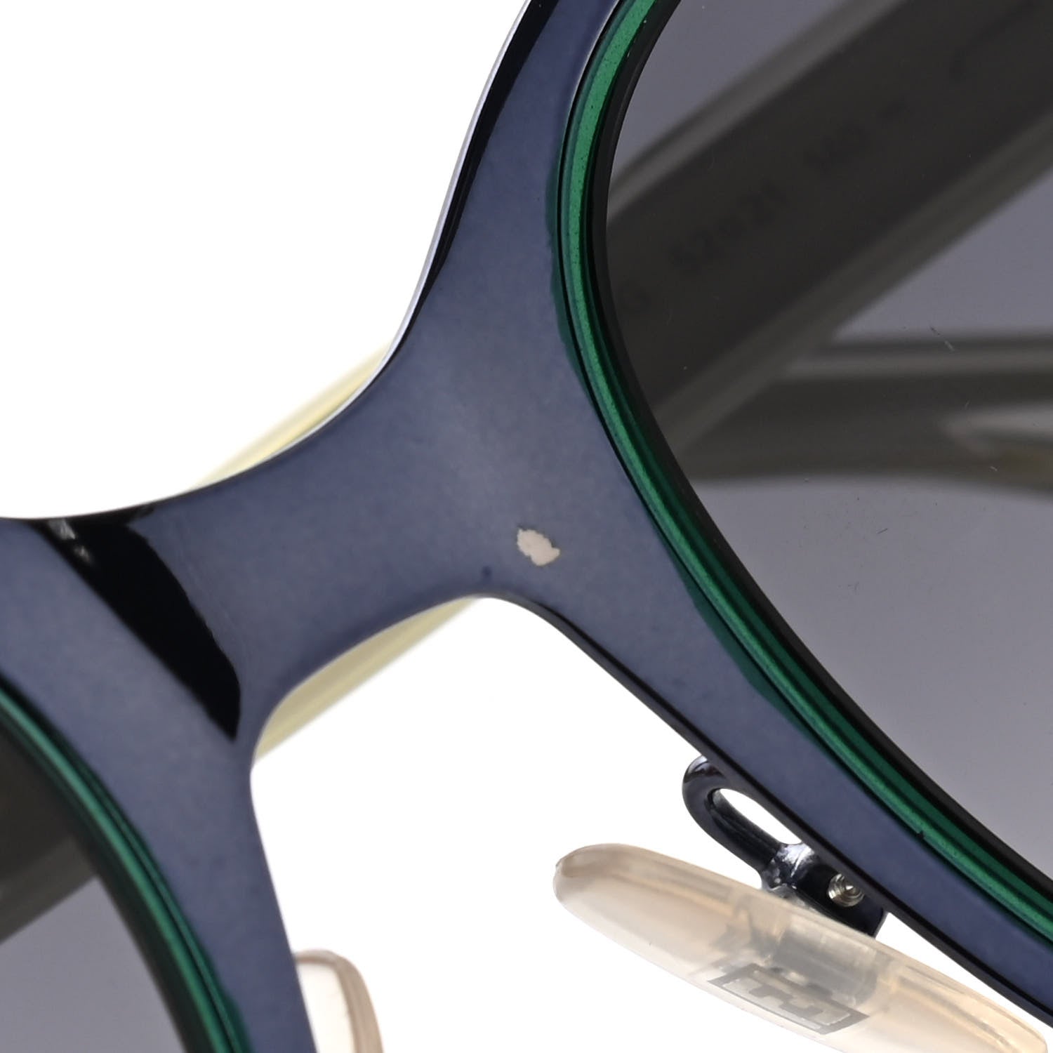 Fendi Cat Eye Lines Sunglasses FF 0133/S Blue 7 of 7