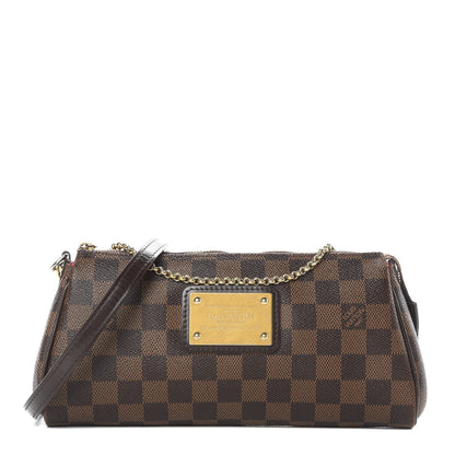 Louis Vuitton Damier Ebene Eva Clutch 1 of 17