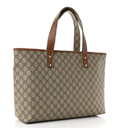 Gucci GG Plus Monogram Medium Signature Web Loop Tote Brown 2 of 14