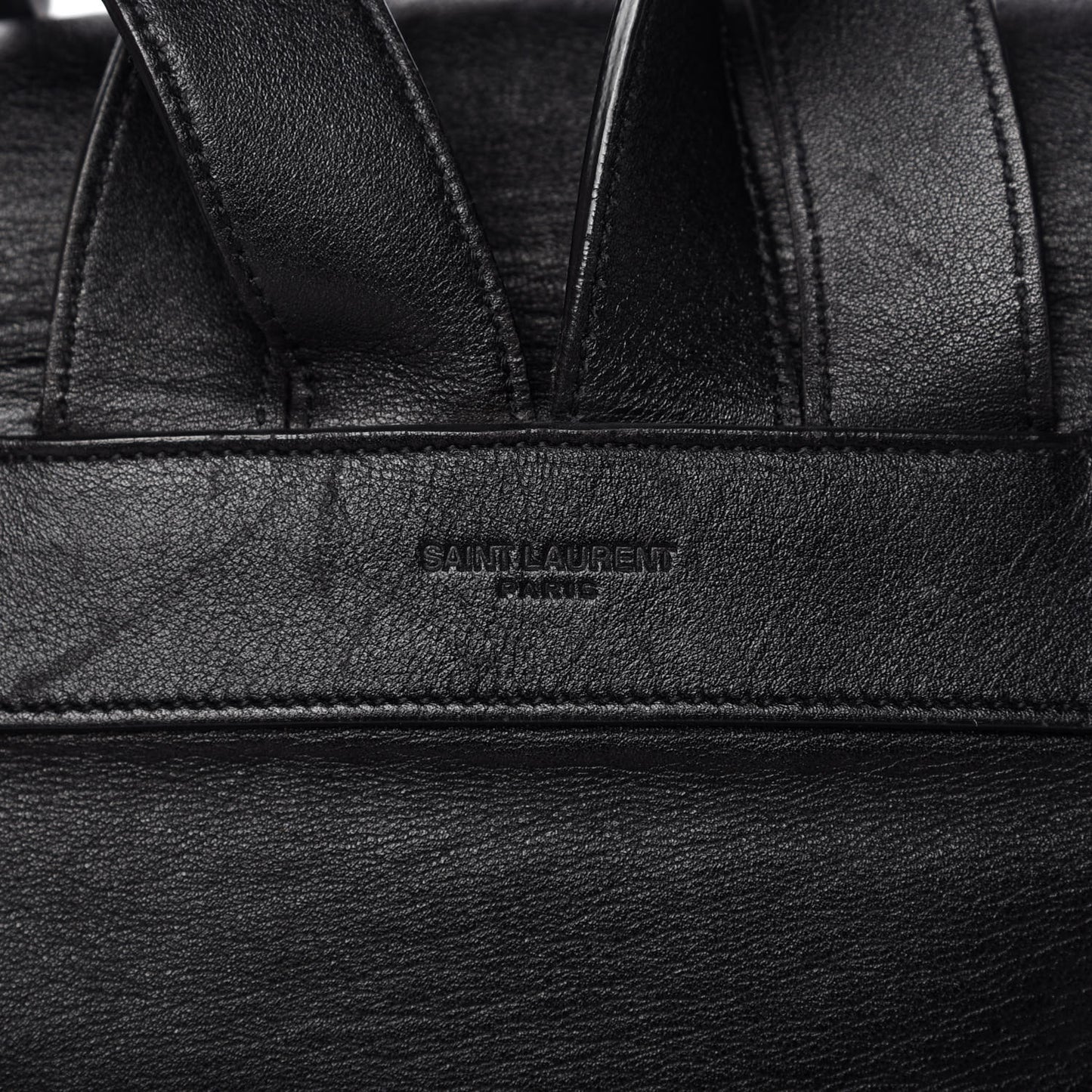 Calfskin Fringe Festival Backpack Black