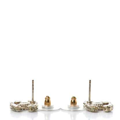 Chanel Pearl CC Earrings Gold 3 of 4