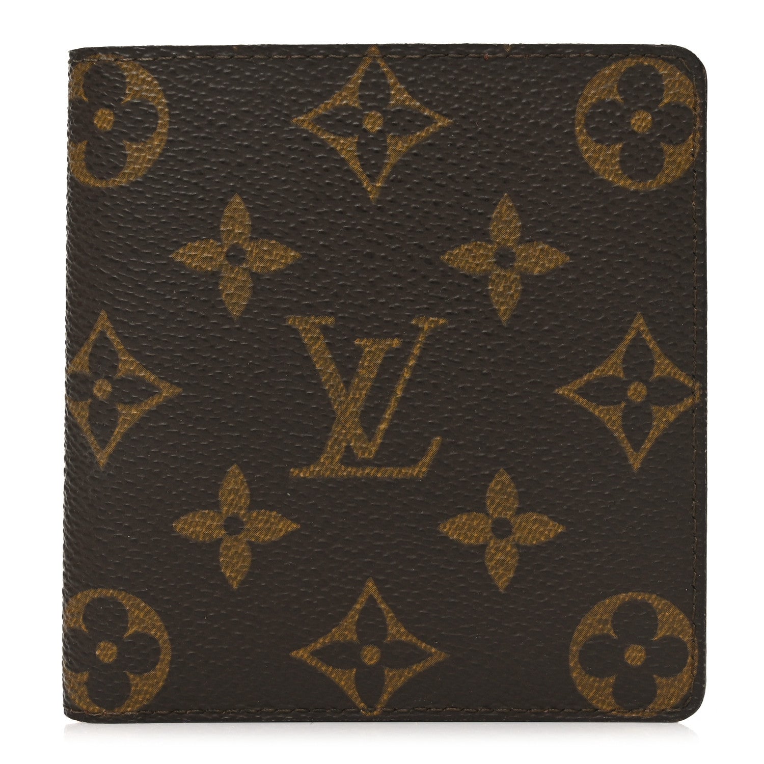 Louis Vuitton Monogram Mens Billfold Wallet 6 Credit Card Slots 1 of 6