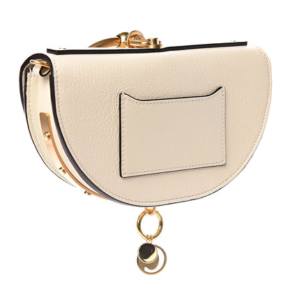 Chloe Calfskin Small Nile Bracelet Minaudiere Bag Off White 3 of 7