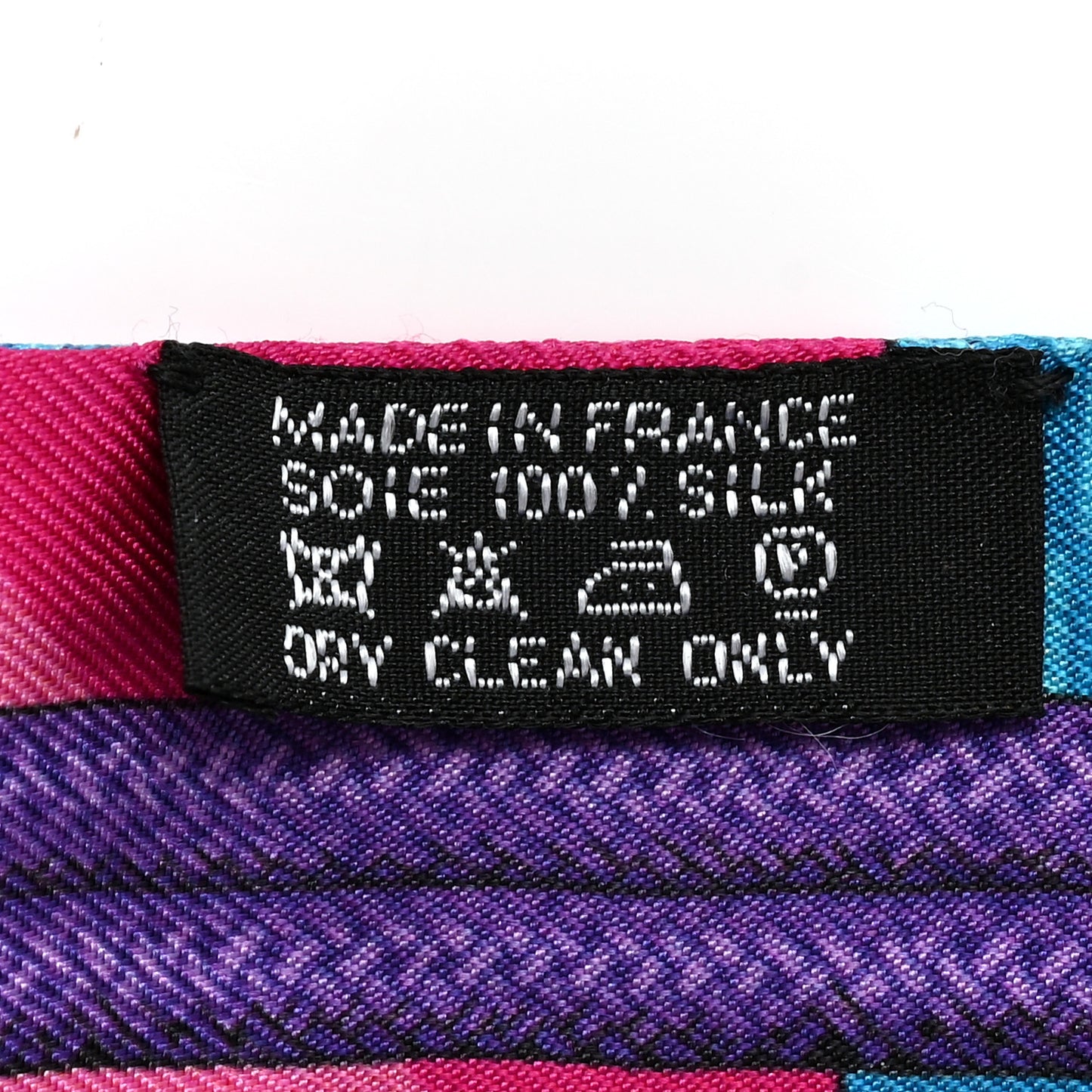 Silk Brandebourgs Twilly Fuchsia Turquoise Emeraude