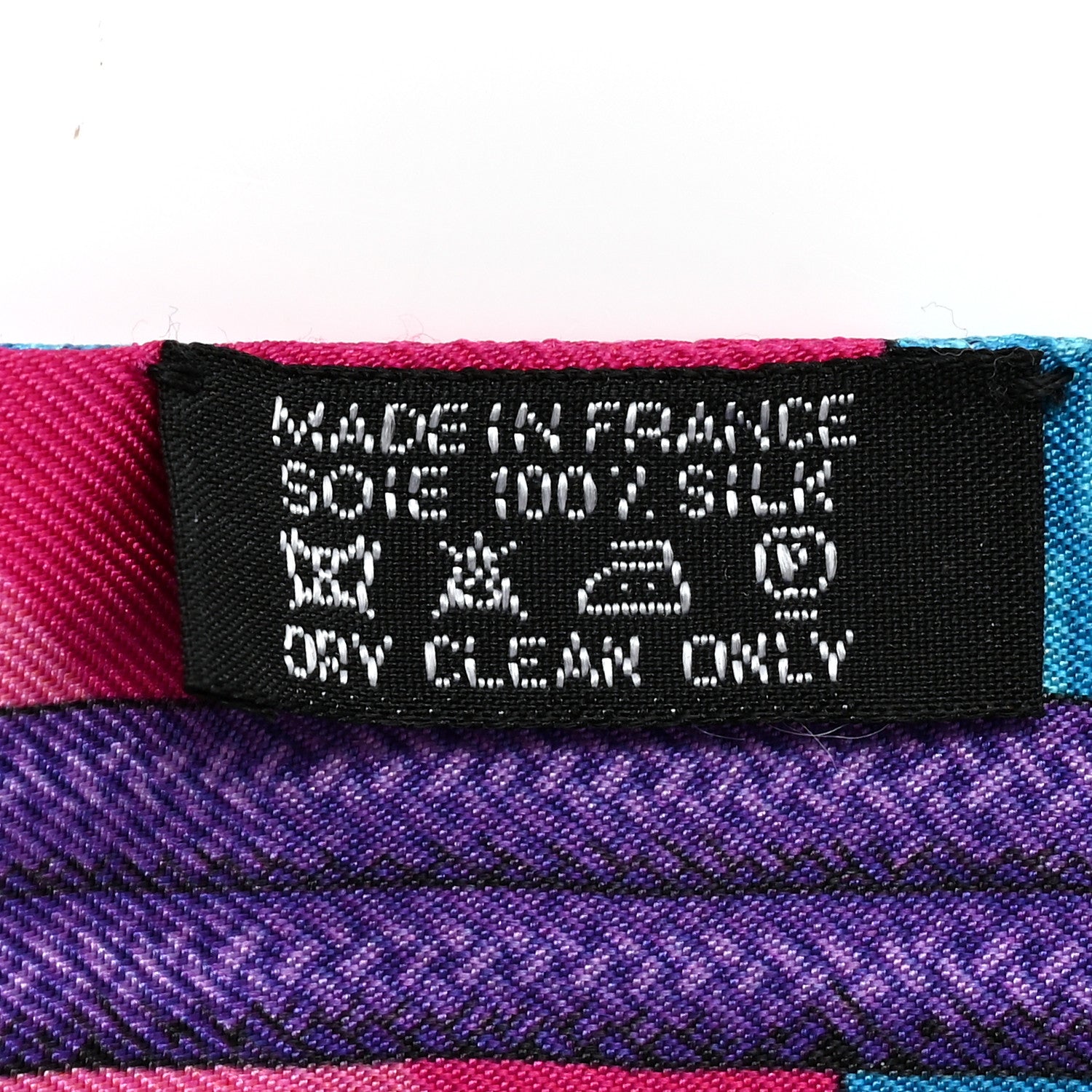 Hermes Silk Brandebourgs Twilly Fuchsia Turquoise Emeraude 3 of 4