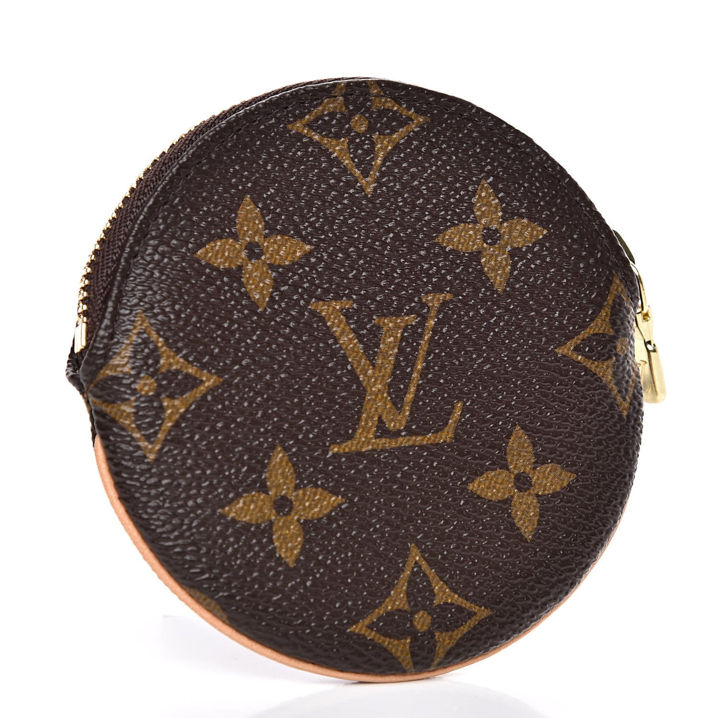 Monogram Round Coin Purse